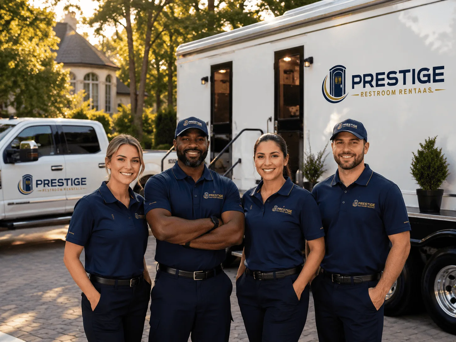 Trusted Luxury Portable Restrooms company in Thrall, TX